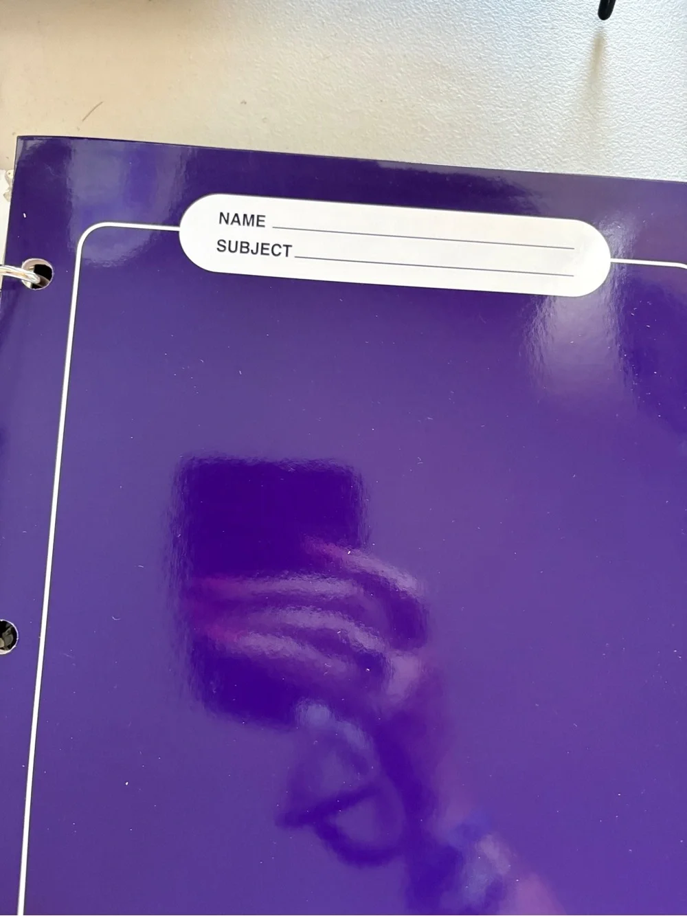 Tropical Palm Trapper Keeper Binder - Purple 2020 new